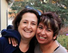 Maria Rogers Pascual and Claudia Arroyo, two wonderful new additions to Prospera's staff