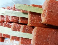 The co-op's artisanal paletas, made in San Francisco at La Cocina.