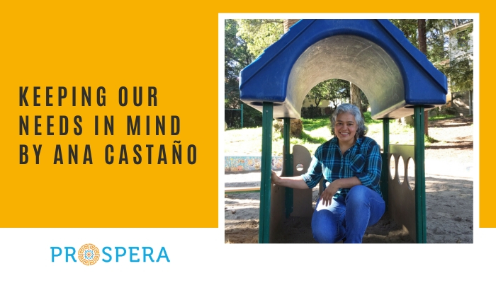 Keeping our Needs in Mind by Ana Castaño