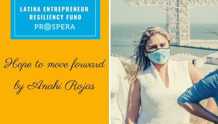 Hope to move forward by Anahi Rojas