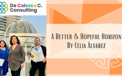A better and hopeful horizon by Celia Alvarez