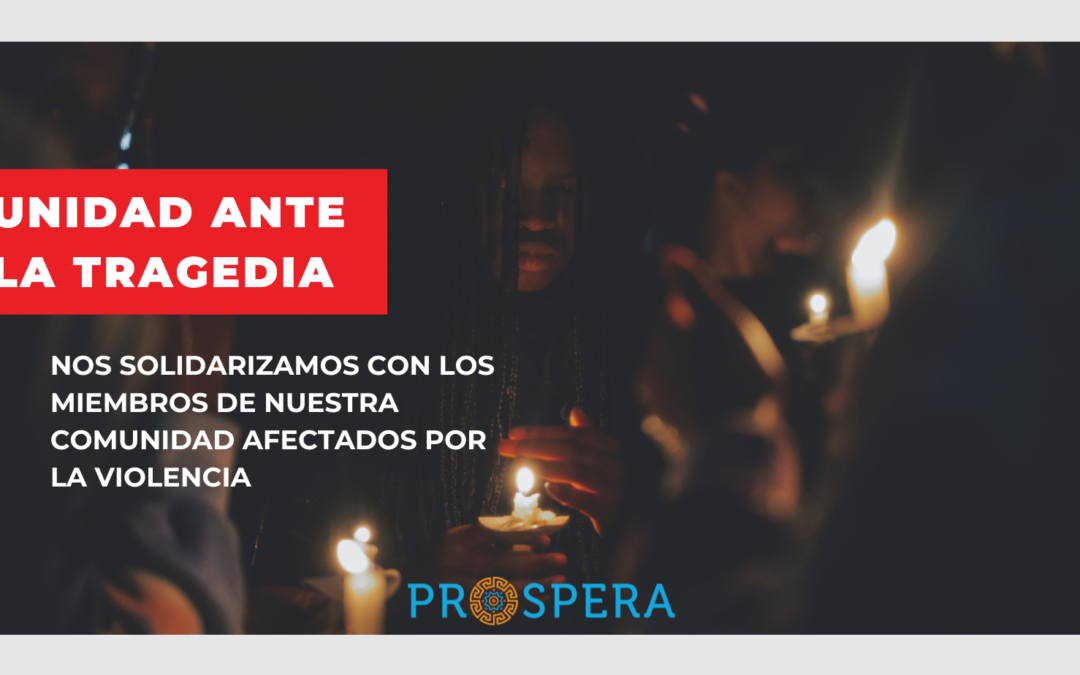 Unidad ante la tragedia